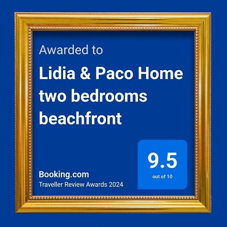Lidia & Paco Home Two Bedrooms Beachfront Playa Del Aguila  Bagian luar foto