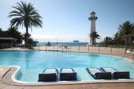 Lidia & Paco Home Two Bedrooms Beachfront Playa Del Aguila  Bagian luar foto